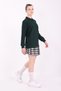 Unisex Adult Polo Neck School T-Shirt Basic Long Sleeve School T-Shirt 100% Cotton S-2Xl Nefti Green - 5