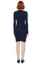 Women's Knitwear Bodycon Long Sleeve Mini Dress Crew Neck Design Spring Autumn Chic - 4