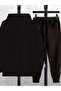 Unisex Printed Hooded Tracksuit Set - 2