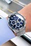 Multifunction Men Wristwatch Jubilee Steel Band Silver Color Waterproof Hme2070C3 - 4