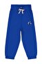 Cvl Embroidered Ornamental Lace-Up Sweatpants for Ages 2-5 - Blue 3-4 Years