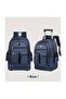 Multifunctional Rolling Trolley Backpack with Universal Wheels
