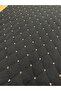 Black Quilted Patterned Fabric – Floral Embroidered 135 cm Width Dress Fabric – Jacket Fabric – Coat Fabric - 2