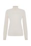 Extrafine Merino Wool Blend Knitwear Ecru - 6