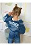 Girls Denim Fabric Jacket Jean Bottom Top Set - 2