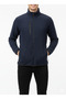 Unisex High Quality Full Zippered 3-Pocket Mock Neck Winter Outdoor Fleece Jacket - 3