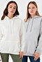 Regular Fit Cotton Hooded Collar Fleece-Lined Winter 2-Pack Sweat Sweat 5863854S2