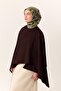 Thin Cotton Soft Scarf Pistachio Green-Lilac Patterned Non-Slip Textured Tok Duruşlu 90X90 - 2