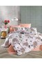 Olezka Somon Ranforce Ligt Double Duvet Cover Set