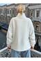 Mock Neck Women's Plush Jacket with Zipperless Pockets - 2