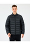 M essential outerwear padded jacket men's black coat s231242-3817