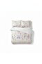 Özdilek Ranforce White Lily Double Duvet Cover Set – 100% Cotton, Breathable - 2
