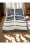 100% Cotton 7 Layer Muslin Striped Single Bedspread 180X260 cm - 2