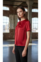 Women's Satin Stylish Shiny Viscose Blouse - 3