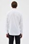 Non Iron Iron-Free Button-Down Collar 100% Cotton Oxford Comfort Fit White Men's Shirt - 6