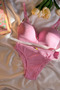 Mayda Pink Underwire-Free Cotton Bra Set - 3