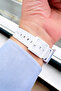 Original Men's Wristwatch 10 Atm Water Resistant White Color Silicone Band - Qqe2002C5 - 5