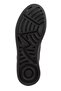 Comfortable Lace-Up Casual Sports Shoes Black Sneaker - 7