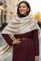 Women's Premium Soft Plaid Boucle Scarf Plaid Shawl Scarf - 8