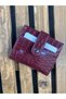 Croco Pattern Faux Leather Snap Closure Women's Wallet-Card Holder (Shipped in Box)