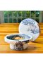 Premium Violet Marble Cocktail Whiskey Smoking Set with 4 Marble Whiskey Stones and Glass Cup - 2