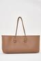 Women's Long Tote Bag Milk Coffee
