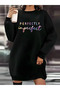 Imperfect Written Black Pink Dress Women