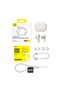 Bowie E17 True Wireless Bluetooth Earphones With Dual Mic ENC & Punchy Bass - Stellar White - 8