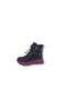054 Girl's Black Fuchsia Velcro Trekking Boots - 2