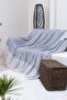 Cotton Tufted Diamond Patterned Sofa Cover 170X210 cm |   Decorative Sofa, Bed and Tv Cover - 2