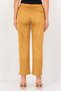 Women Street Fit Textured Straight Leg Pants, Light Brown - 2