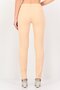 Women Regular Fit Solid Stretchable Chino Pants, Peach - 3