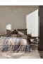 Antonin Single Welsoft Printed Blanket - Blue/Beige