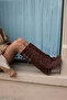 Jakup Women's Brown Genuine Leather Suede Boots - 2