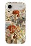 iPhone 17 Air Compatible Mushroom Garden Patterned Transparent Phone Case