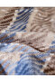 Antonin Single Welsoft Printed Blanket - Blue/Beige - 7
