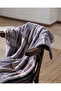 Antonin Welsoft Printed Tv Blanket - Grey/Beige - 4