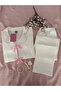 Hijo Pink Ribbon Winter Thermal Merlin Fabric Pajama Set