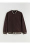 Brown Women's College Jacket - 5