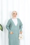سترة طويلة محبوكة مع جيوب - 3