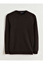 Crew Neck Men's Knitwear Sweater - 5