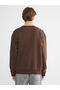 Peak New Season Crew Neck Printed Thick Men's Sweatshirt - 4