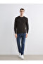 Crew Neck Men's Knitwear Sweater - 2