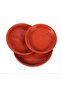 10pcs Plastic Plant Saucers – Round Planter Tray Base for Indoor and Outdoor