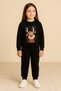 Special for Loving Little Ones, Girl's Deer B Printed Reflects the Warmth and Energy of Winter