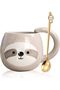 Sloth Novelty Coffee Mug 3D Ceramic Travel Tea Cup 330ml Funny Gift for Lazy Lovers