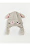 Grey moving girl child snow hat - 2