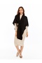 Women's Black Knitwear Shoulder Shawl