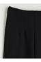 Lcw Modest Black Zippered Wide-Leg Women's Trousers - 6