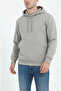 Stone Color Men's Side Pocket Hooded Sweatshirt 3 Thread [Soft Puff Fabric] - 2